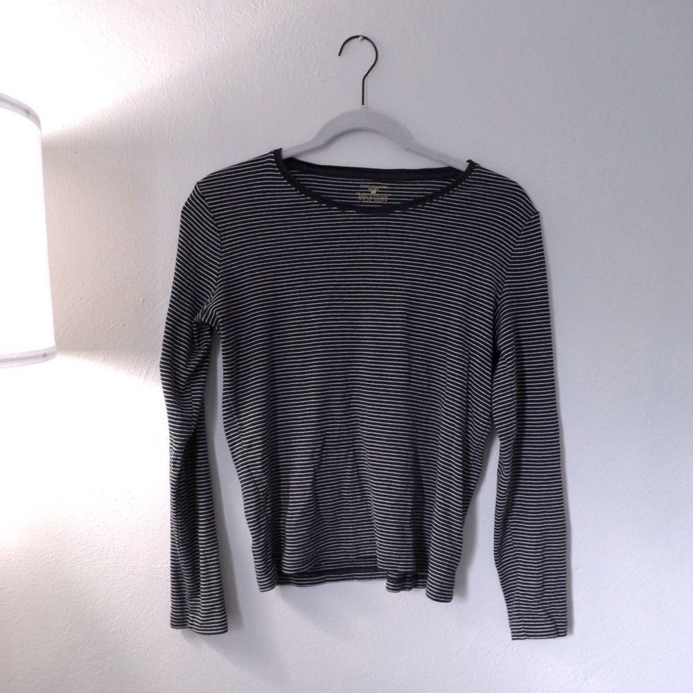 Vintage Striped Long Sleeve Shirt